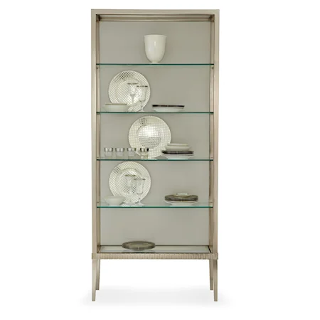 Curio China with Glass Shelving